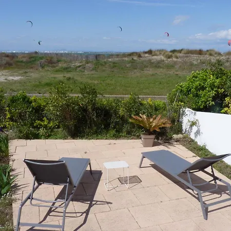 Sol-Y-Days Flamant, Superbe Appartement En Rez De Jardin Avec Grande Terrasse Et Jardinet, Face A La Mer Le Grau-du-Roi Buitenkant foto