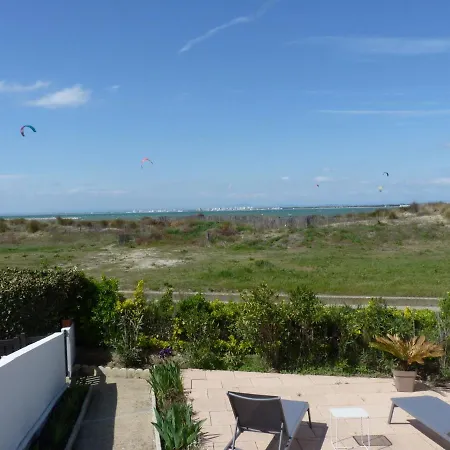 Sol-Y-Days Flamant, Superbe Appartement En Rez De Jardin Avec Grande Terrasse Et Jardinet, Face A La Mer Le Grau-du-Roi Buitenkant foto