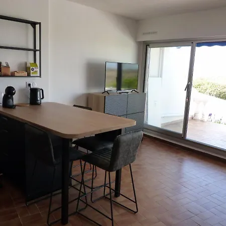 Sol-Y-Days Flamant, Superbe Appartement En Rez De Jardin Avec Grande Terrasse Et Jardinet, Face A La Mer Le Grau-du-Roi Buitenkant foto